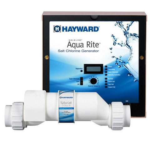 Hayward Aqua Rite Salt Chlorine Generator System T-CELL-9 | 25,000 Gallons | 3-Year Warranty